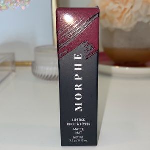 Morph matte lipstick dark red full size